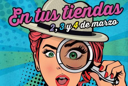 carteles feria stock