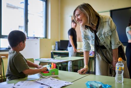 visita escuela de verano autismo
