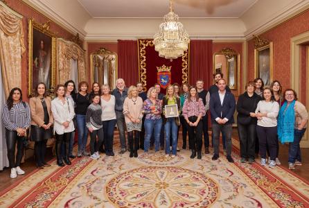 Foto de grupo de la recepción