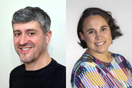 Patxi Iriarte e Itziar Luri