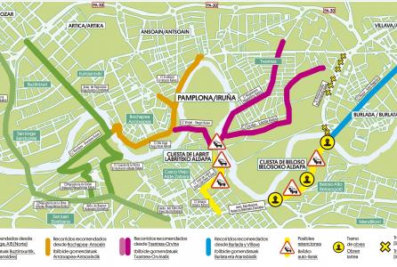 Mapa itinerarios
