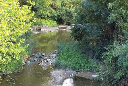 foto azudes río Elorz