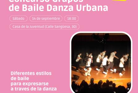 cartel concurso baile Casa de la Juventud