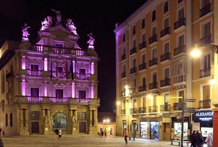 iluminación morado