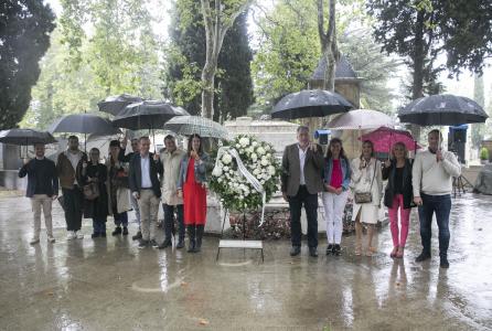 Homenaje mausoleo Pablo Sarasate