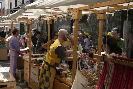 foto mercado medieval