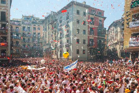 foto chupinazo Sanfermines