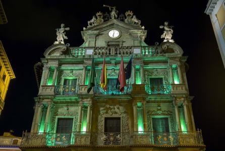 fachada verde