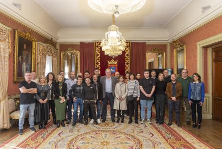Recepción Junta de Deportes de San Jorge 