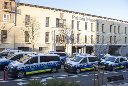 flota vehículos Policía Municipal