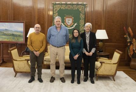 reunión alcaldesa Barañáin