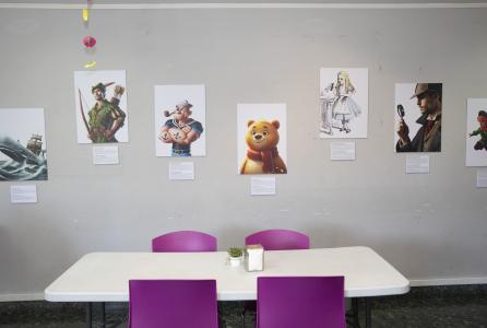 exposición derechos de autor Casa de la Juventud
