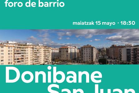 foro de barrio San Juan