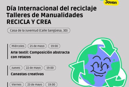 talleres reciclaje Casa de la Juventud