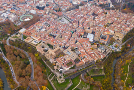 Pamplona vista aérea