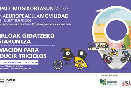 Semana Europea de la Movilidad 2026 - Formación - Conducción de triciclos adaptados